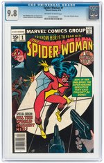 "SPIDER-WOMAN" #1 APRIL 1978 CGC 9.8 NM/MINT.