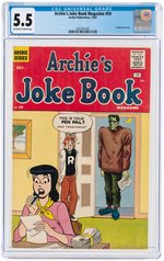 "ARCHIE'S JOKE BOOK" #59 DECEMBER 1961 CGC 5.5 FINE-.