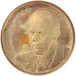 GERALD FORD 18K GOLD OFFICIAL INAUGURAL MEDAL FROM 1974 382 OF ONLY 1550 STRUCK.