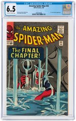 "AMAZING SPIDER-MAN" #33 FEBRUARY 1966 CGC 6.5 FINE+.