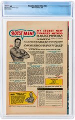 "AMAZING SPIDER-MAN" #33 FEBRUARY 1966 CGC 6.5 FINE+.