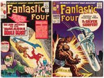 FANTASTIC FOUR LOT OF 20 SILVER AGE COMIC ISSUES.