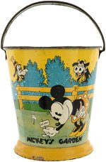 MICKEY MOUSE & FRIENDS "MICKEY'S GARDEN" SAND PAIL (VARIETY).