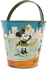 MICKEY MOUSE & FRIENDS "MICKEY'S BAND" SAND PAIL.