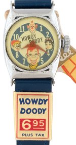 "HOWDY DOODY WRIST WATCH" WITH DIE-CUT DISPLAY.