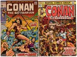 "CONAN THE BARBARIAN" COMPLETE MARVEL SERIES #1-275 PLUS 16 OF 17 ANNUALS.