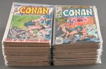 "CONAN THE BARBARIAN" COMPLETE MARVEL SERIES #1-275 PLUS 16 OF 17 ANNUALS.