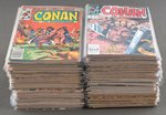 "CONAN THE BARBARIAN" COMPLETE MARVEL SERIES #1-275 PLUS 16 OF 17 ANNUALS.