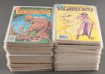 "THE WARLORD" COMPLETE SERIES #1-133 PLUS SIX ANNUALS.