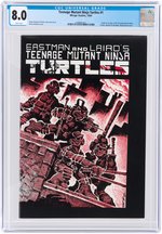 "TEENAGE MUTANT NINJA TURTLES" #1 1984 CGC 8.0 VF (FIRST TMNT - FIRST PRINTING).
