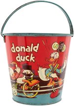 "DONALD DUCK" & NEPHEWS SAND PAIL.