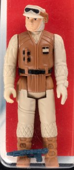 PALITOY "STAR WARS: RETURN OF THE JEDI - REBEL SOLDIER (HOTH GEAR)" TRI-LOGO 70 BACK-B AFA 85 NM+.