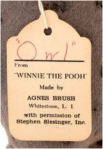 WINNIE THE POOH AGNES BRUSH DOLL LOT.