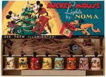 "MICKEY MOUSE LIGHTS BY NOMA" BOXED CHRISTMAS LIGHT SET.