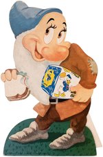 "DONALD DUCK BREAD" DWARF ADVERTISING STANDEE PAIR.