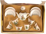 "MICKEY MOUSE NURSERY WARE" BOXED SNOW WHITE & THE SEVEN DWARFS WADEHEATH TEA SET.