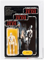 PALITOY "STAR WARS: RETURN OF THE JEDI - 8D8" TRI-LOGO 70 BACK-B AFA 80 NM.