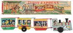 RARE "DISNEY EXPRESS" BOXED LINEMAR WIND-UP TRAIN.