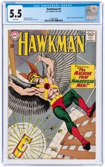 "HAWKMAN" #4 OCTOBER-NOVEMBER 1964 CGC 5.5 FINE- (FIRST ZATANNA).