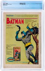 "BATMAN" #171 MAY 1965 CGC 4.5 VG+ (FIRST SILVER AGE RIDDLER).