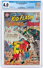 "BRAVE AND THE BOLD" #54 JULY 1964 CGC 4.0 VG (ORIGIN AND FIRST APPEARANCE OF TEEN TITANS).