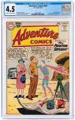 "ADVENTURE COMICS" #283 APRIL 1961 CGC 4.5 VG+ (FIRST PHANTOM ZONE/FIRST APPEARANCE GENERAL ZOD).