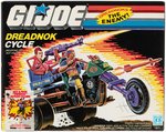 G.I. JOE DREADNOK CYCLE VEHICLE FACTORY SEALED IN BOX.