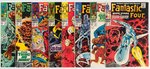 FANTASTIC FOUR LOT OF 30 SILVER AGE COMIC ISSUES AND TWO ANNUALS.