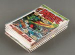 FANTASTIC FOUR LOT OF 26 BRONZE AGE COMIC ISSUES AND FOUR ANNUALS.