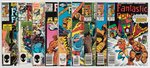 FANTASTIC FOUR LOT OF 107 MODERN AGE COMIC ISSUES.