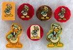 DONALD DUCK CATALIN PLASTIC PENCIL SHARPENERS VARIETY LOT.