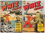 "WHIZ COMICS" LOT OF FOUR ISSUES (CAPTAIN MARVEL).