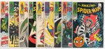 "THE AMAZING SPIDER-MAN" SILVER AGE LOT OF 20 ISSUES.