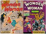 "WONDER WOMAN" SILVER AGE LOT OF 11 COMIC ISSUES.