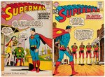 "SUPERMAN" SILVER AGE LOT OF 11 COMIC ISSUES.