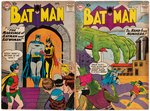 "BATMAN" SILVER AGE LOT OF 11 COMIC ISSUES.