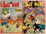 "BATMAN" SILVER AGE LOT OF 11 COMIC ISSUES.