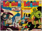 "BATMAN" SILVER AGE LOT OF 11 COMIC ISSUES.