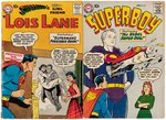 "SUPERBOY, LOIS LANE, WORLD'S FINEST, ACTION COMICS" SILVER AGE LOT OF 14 COMIC ISSUES.