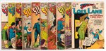 "SUPERBOY, LOIS LANE, WORLD'S FINEST, ACTION COMICS" SILVER AGE LOT OF 14 COMIC ISSUES.