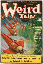 "WEIRD TALES" PULP MAGAZINE LOT.