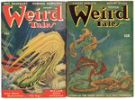 "WEIRD TALES" PULP MAGAZINE LOT.