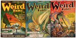 "WEIRD TALES" PULP MAGAZINE LOT.