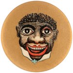 AFRICAN-AMERICAN 1900-1910 CARICATURE BUTTON BY WHITEHEAD & HOAG FIRST SEEN.