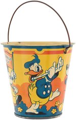 "DONALD DUCK" & FRIENDS 1930s HAPPYNAK SAND PAIL.