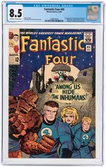 "FANTASTIC FOUR" #45 DECEMBER 1965 CGC 8.5 VF+ (FIRST INHUMANS).