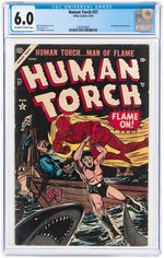 "HUMAN TORCH" #37 JUNE 1954 CGC 6.0 FINE.
