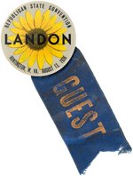 "LANDON" HUNTINGTON WEST VIRGINIA SINGLE DAY EVENT BUTTON HAKE #2011.