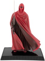 GENTLE GIANT STAR WARS ROYAL GUARD AND ATTAKUS STORMTROOPER STATUE PAIR.