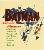 BATMAN & THE BEATLES FLICKER RINGS LOT WITH VENDING INSERT.